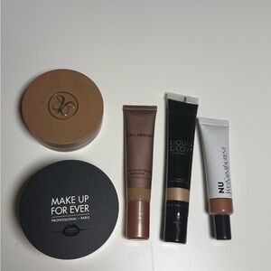 Liquid & Cream Bronzed, Contour and Highlighter Bundle